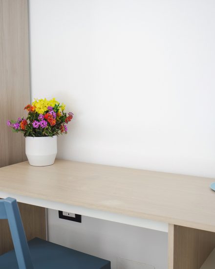 Chambre double avec salle de bain privative